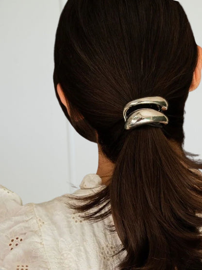 Double Arch Luxe Hair Cuff - All Tied Up